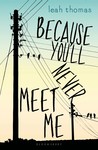 Because You'll Never Meet Me (Because You'll Never Meet Me, #1)