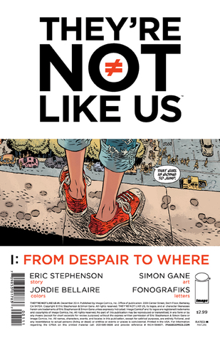 Theyre Not Like Us 1(Theyre Not Like Us (Single Issues))