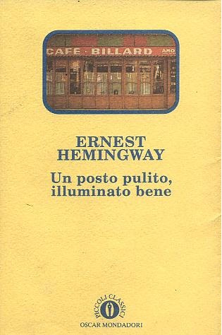 an analysis of the three main characters in the novel a clean well lighter place by ernest hemingway an analysis of the three main characters in the novel a clean well lighter place by ernest hemingway