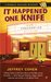 It Happened One Knife (Double Feature Mystery #2) by Jeffrey Cohen