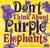 Don't think about Purple Elephants by Susan Whelan