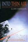 Into Thin Air: A Personal Account of the Mount Everest Disaster cover