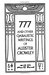 777 and Other Qabalistic Writings of Aleister Crowley