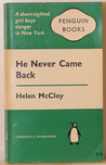 He Never Came Back cover
