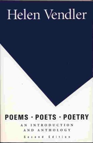 poems poets poetry vendler