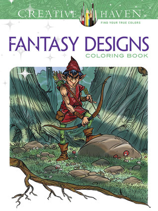 Creative Haven Fantasy Designs Coloring Book By Aaron Pocock
