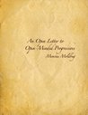 An Open Letter to Open-Minded Progressives by Mencius Moldbug