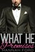 What He Promises (What He Wants, #15) by Hannah Ford