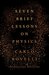 Seven Brief Lessons on Physics by Carlo Rovelli