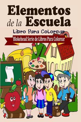 Elementos de la Escuela Libro Para Colorear