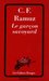Le garçon savoyard (Les Cahiers Rouges) by Charles-Ferdinand Ramuz