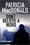 Don't Believe a Word cover