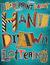 Hand Drawn Lettering Draw Paint Print by Mark Bergin