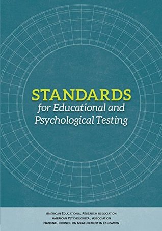 Standards for Educational and Psychological Testing