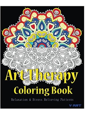 Art Therapy Coloring Book Adult Stress Relieving Patterns