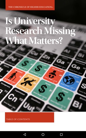 Is University Research Missing What Matters? by The Chronicle of Higher Edu...