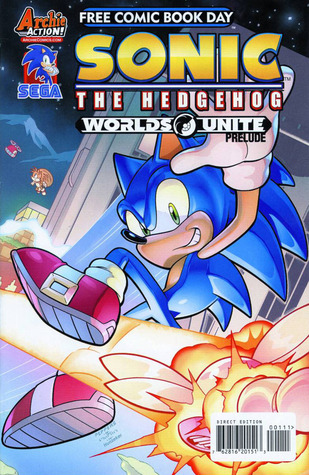 sonic free comic book day 2015 sonic megaman worlds unite prelude