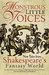 Monstrous Little Voices Five New Tales from Shakespeare's Fantasy World by Adrian Tchaikovsky