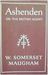 Ashenden or The British Agent by W. Somerset Maugham