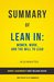 Summary of Lean In by Sheryl Sandberg Includes Analysis by Elite Summaries