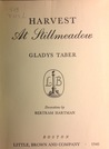 Harvest at Stillmeadow (Stillmeadow Series, #1)