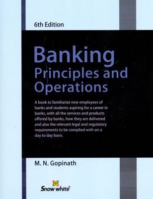 Banking Principles And Operations Mn Gopinath