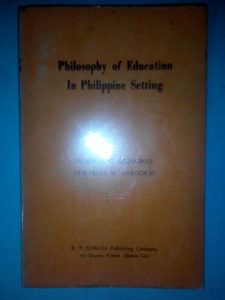 philosophy of philippine education Philosophy of philippine education aurelio o elevazo, rosita a elevazo published 1995 by national bookstore in metro manila, philippines written in english. philosophy of philippine education Philosophy of philippine education aurelio o elevazo, rosita a elevazo published 1995 by national bookstore in metro manila, philippines written in english.