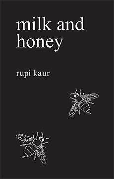 Copertina di milk and honey, Rupi Kaur