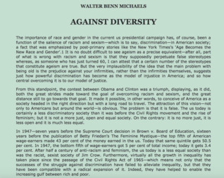 against-diversity