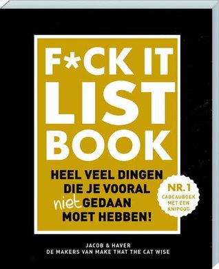 F*CK-it list book – Jacob & Haver F*CK-it list book – Jacob & Haver