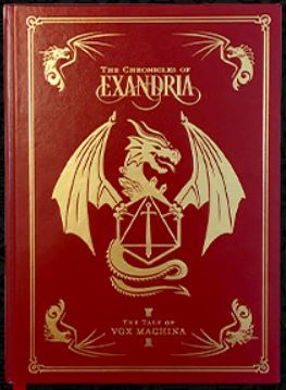 The Chronicles Of Exandria The Tale Of Vox Machina Volume 1 Art Book By Matthew Mercer