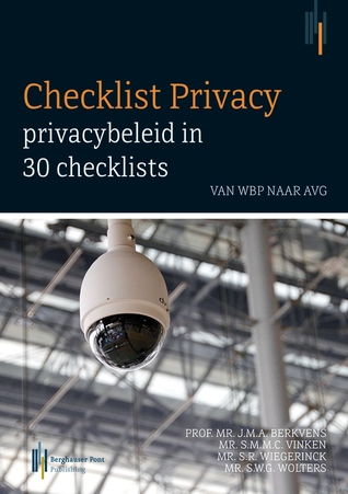 Checklist privacy, privacybeleid in 30 checklists por Prof. mr. J.M.A. Berkvens EPUB TORRENT -