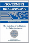 Governing the Commons by Elinor Ostrom Governing the Commons by Elinor Ostrom