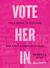 Vote Her In by Rebecca Sive