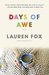 Days of Awe A novel by Lauren Fox