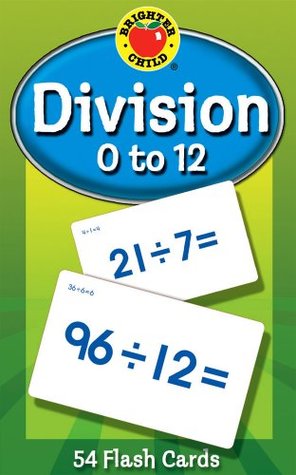 Division 0 to 12 Flash Cards