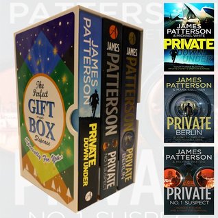 James Patterson Collection (4-6) Private Series 3 Books Bundle Gift Wrapped Slipcase Specially For You