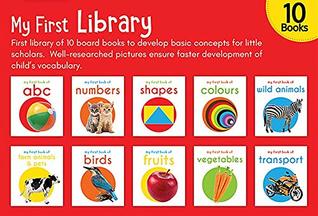 My First Library : Boxset of 10 Board Books for Kids
