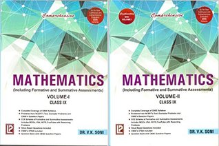 Comprehensive Mathematics Vol-I & II IX (Including Formative and Summative Assessments 2 Vol Set)