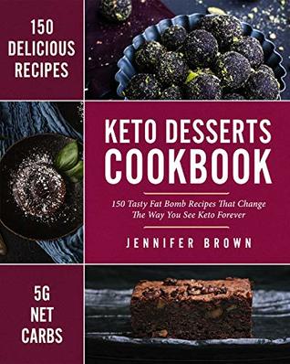 Keto Desserts Cookbook: 150 Tasty Fat Bomb Recipes That Will Change The Way You See Keto Forever