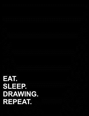 eat sleep drawing repeat isometric graph paper notebook 1 4 inch 1 4 inch isometric graph paper