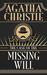 The Case of the Missing Will by Agatha Christie