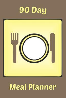 90 day meal planner notebook or journal to plan daily meals 90 day meal plan