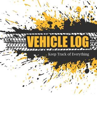 vehicle log keep track of everything vehicle information mileage keep track of mileage