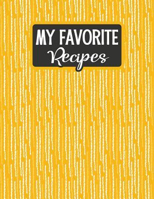 my favorite recipes blank