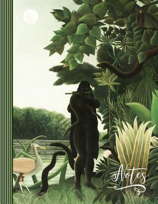 Notes Artist Notebook Large Blank Graph Paper 5x5 Grid Notes Artist Notebook Large Blank Graph Paper 5x5 Grid Composition Book Henri Rousseau Green Jungle Landscape The Snake Charmer Painting By Styles