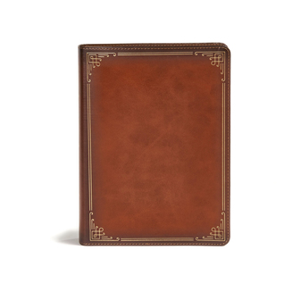 CSB Ancient Faith Study Bible, Tan LeatherTouch, Indexed