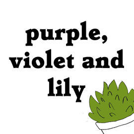 Purple, Violet and Lily