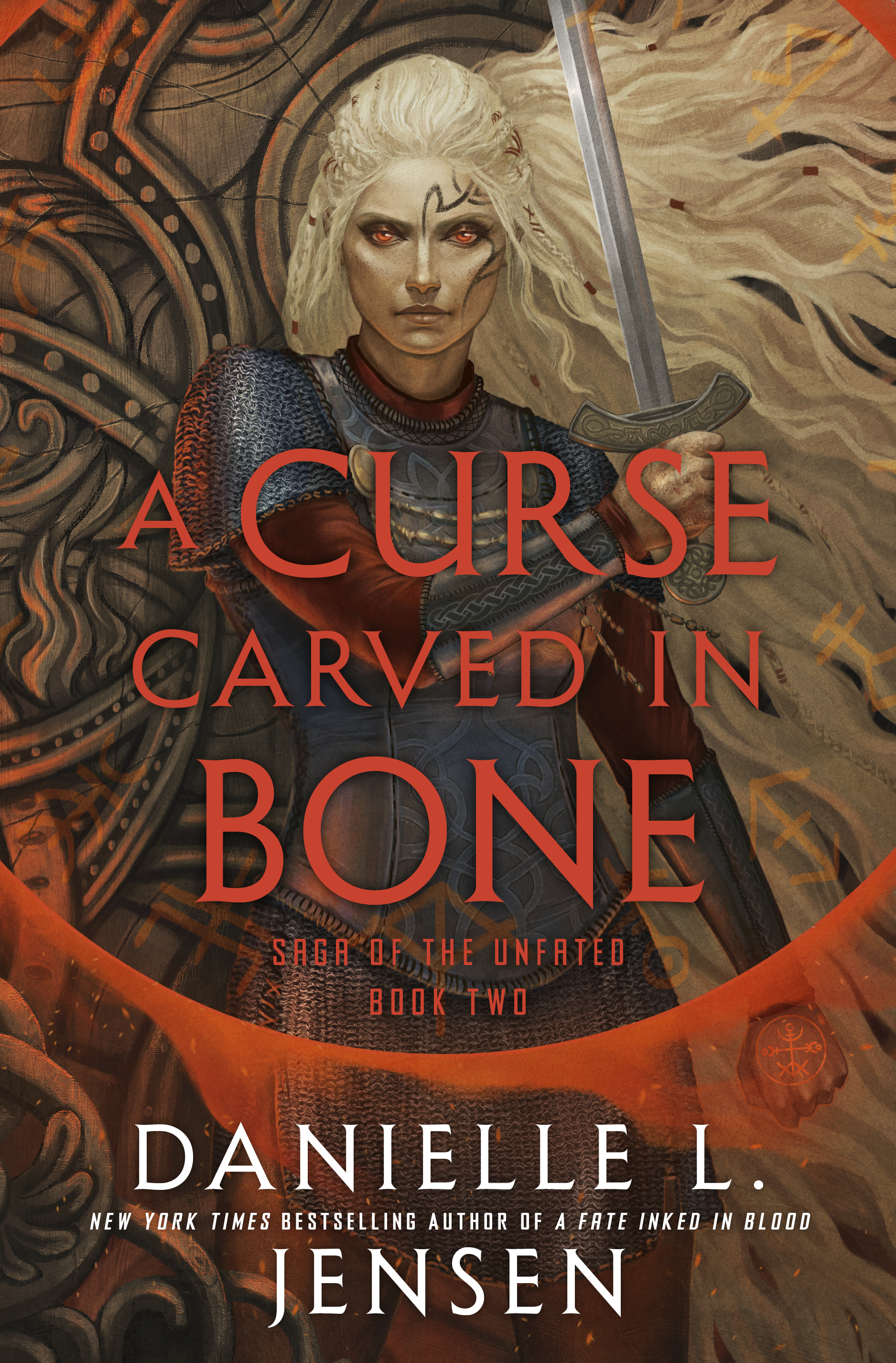 A Curse Carved in Bone (Saga of the Unfated, #2)