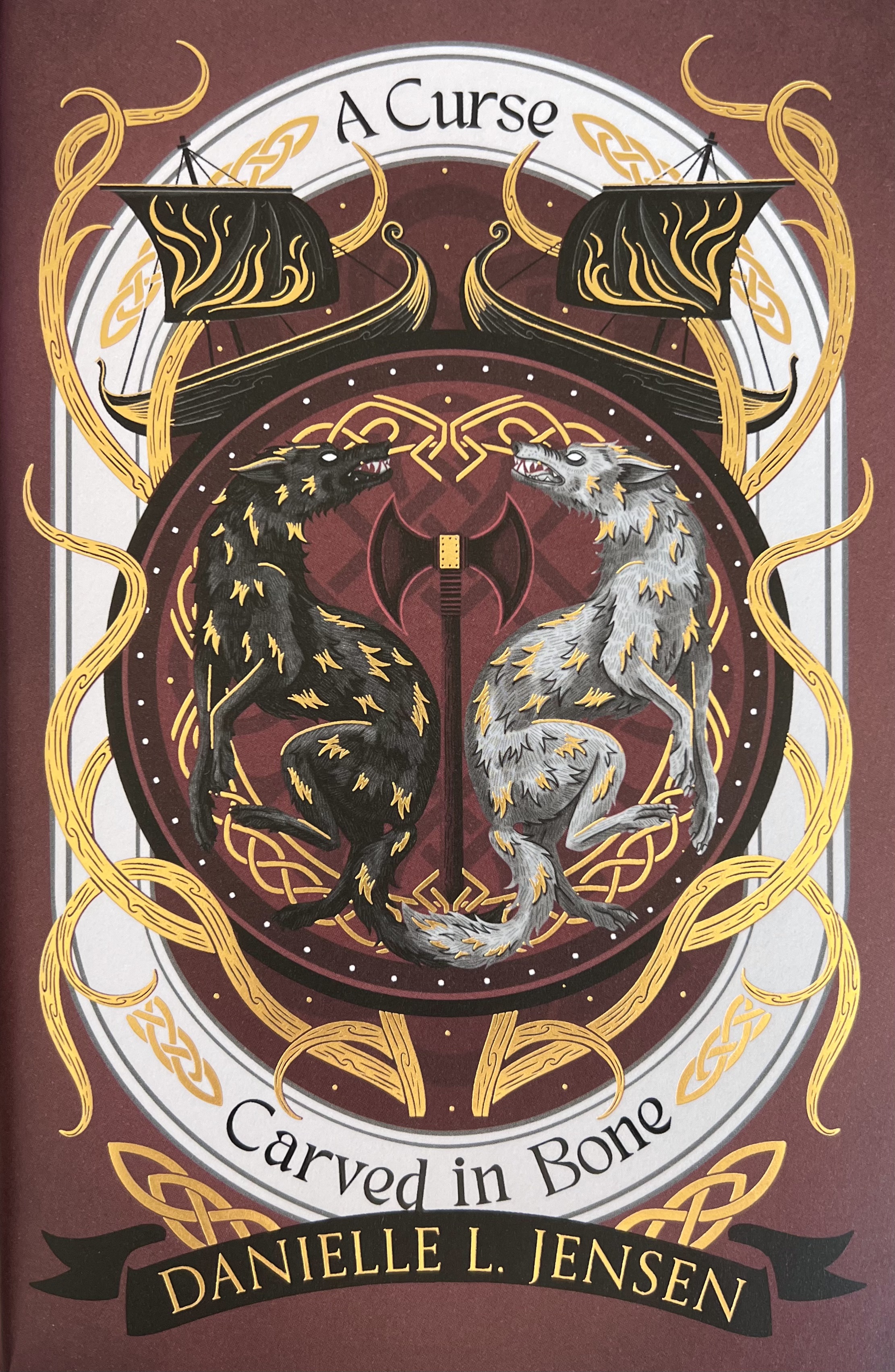 A Curse Carved in Bone (Saga of the Unfated, #2)